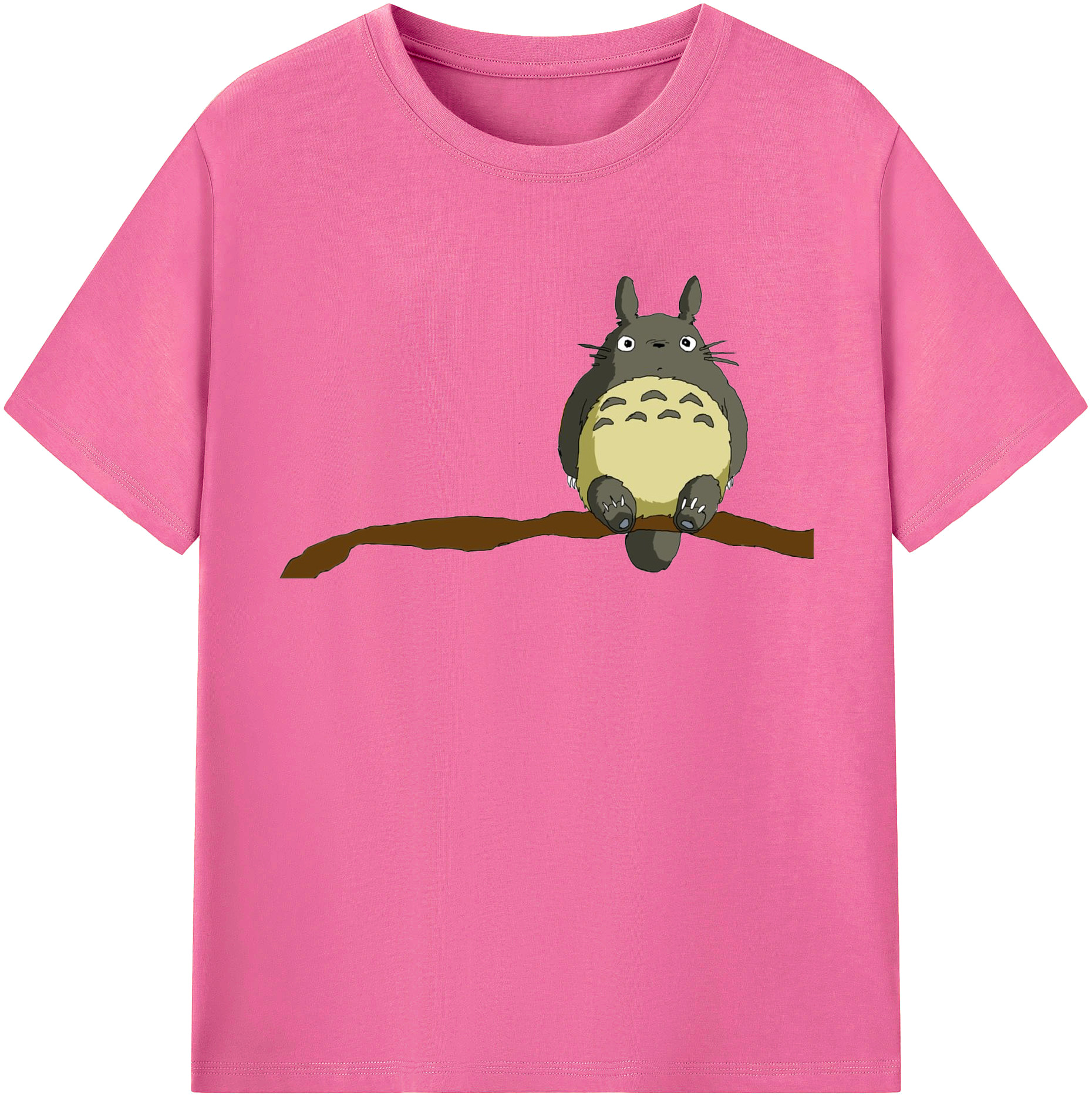 （画像用） となりのトトロ 草壁メイ 草壁サツキ My Neighbor Totoro Satsuki Kusakabe Mei Kusakabe レディースカジュアルプリントTシャツ（綿100％）